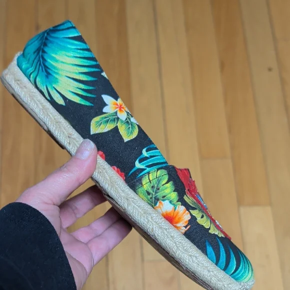 Christian Louboutin Multicolor Floral Espadrilles - Picture 3 of 12